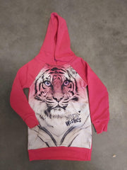 sweatdress tiger pink 122/218
