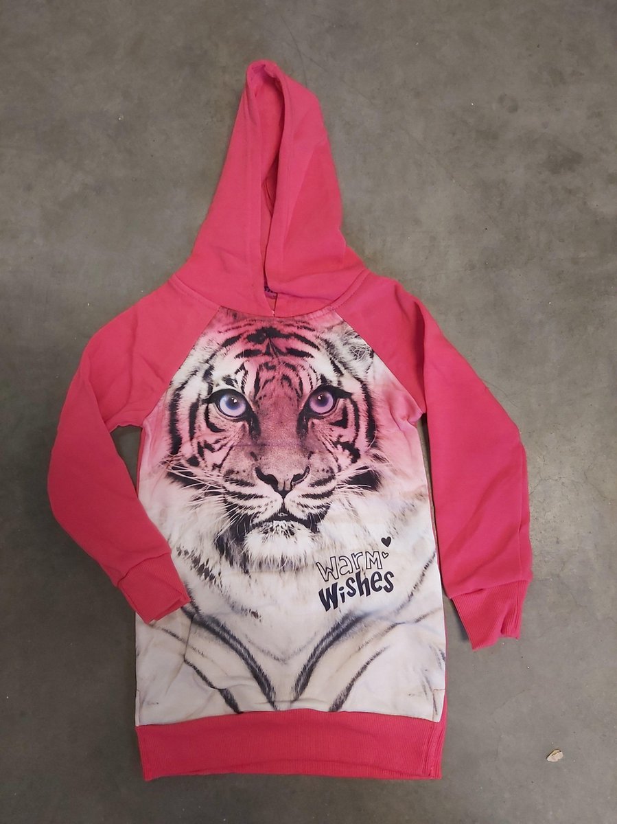 sweatdress tiger pink 122/218