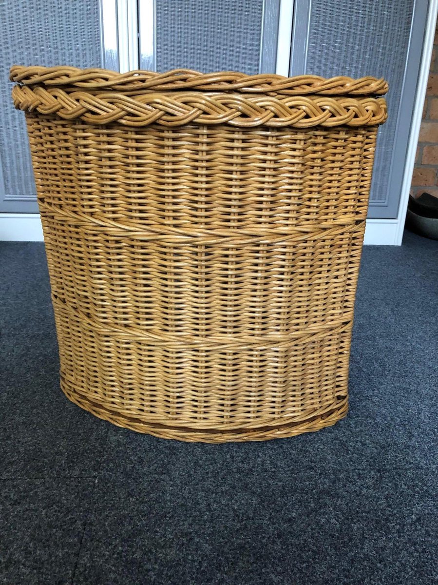 Hoekwasmand Rotan klein