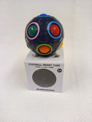 fidget football magic rainbowcolor  puzzel ball | magic ball | magische bal - kleur is zwart