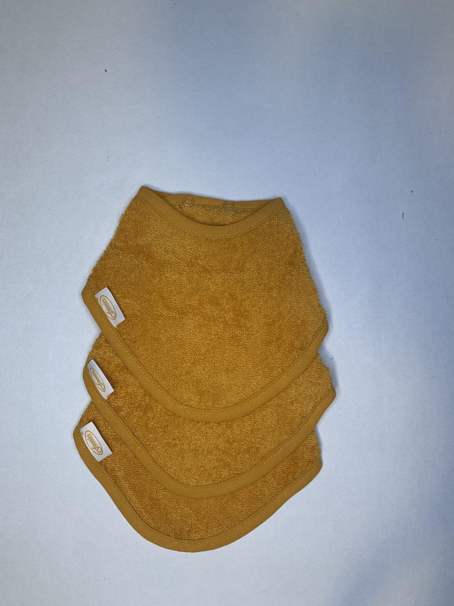 Funnies Bandana slab ( set van 3) ochre