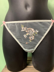 Hunkemõller Mesh String Embroide - Maat XL