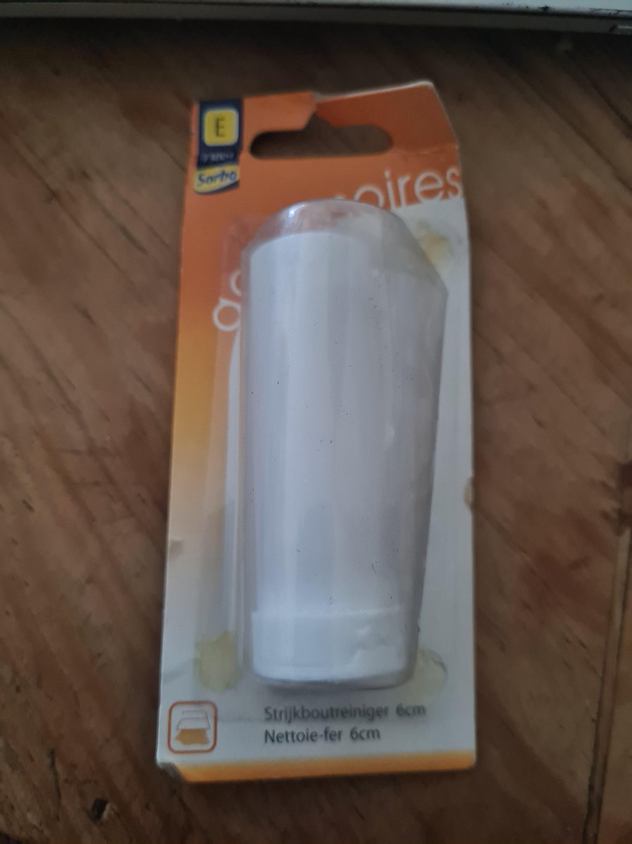 Strijkboutreiniger 6cm Sorbo