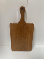 Teak vierhoek - broodplank - hapjesplank - snijplank