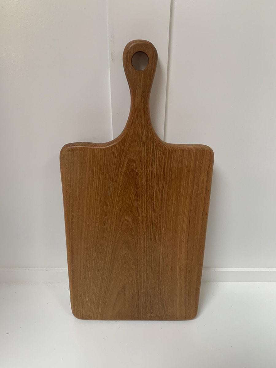Teak vierhoek - broodplank - hapjesplank - snijplank