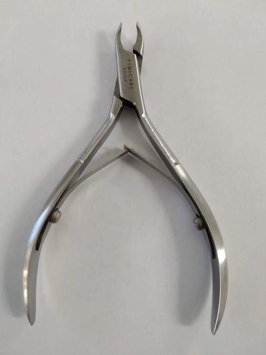 Vellentang (professionele) - 5 mm - 11 cm - dubbele spring - voor het vakkundig verwijderen van velletjes rond de nagels - zowel voor manicure als pedicure