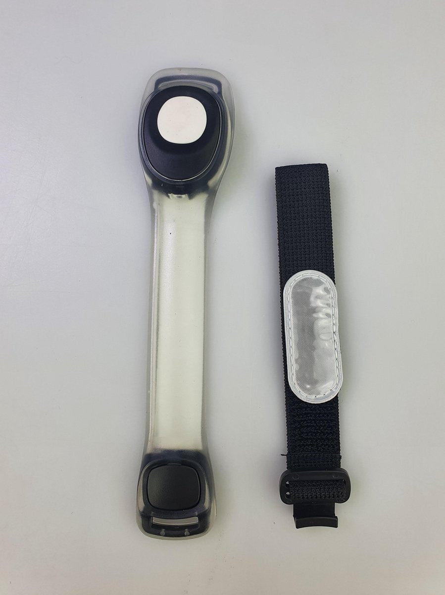 LED Armband - Wit - Inclusief 2 batterijen