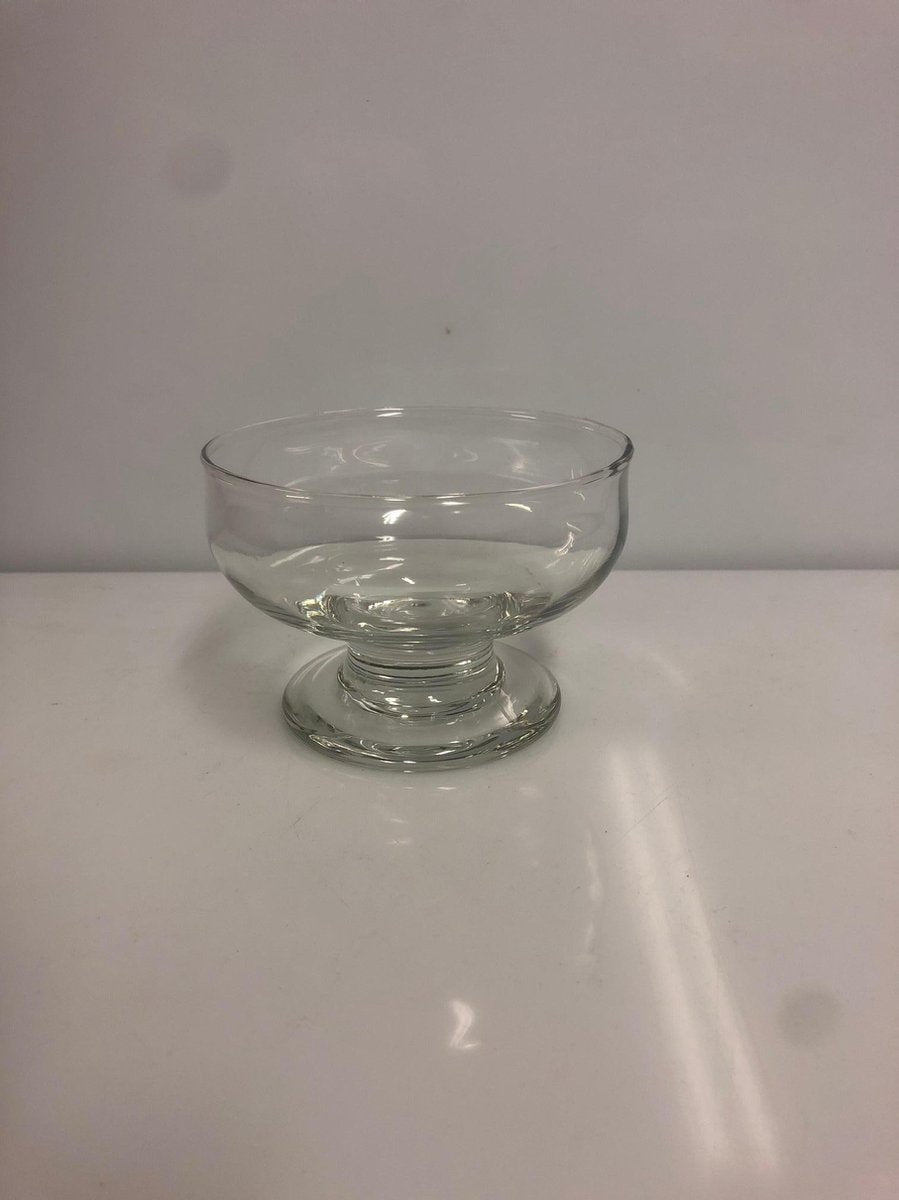 6x ijscoupe glas 28cl ijscoupes op voet en stapelbaar ijsglas ijs coupe pasabachce