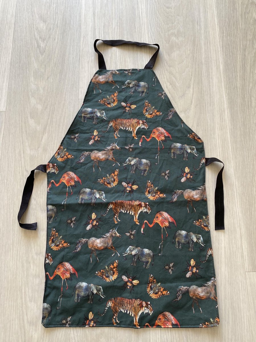 Kinderschort groen met dieren - safari