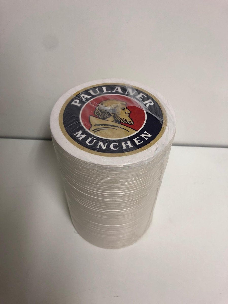 Paulaner bierviltjes 2 rollen bier vilt viltjes biervilt