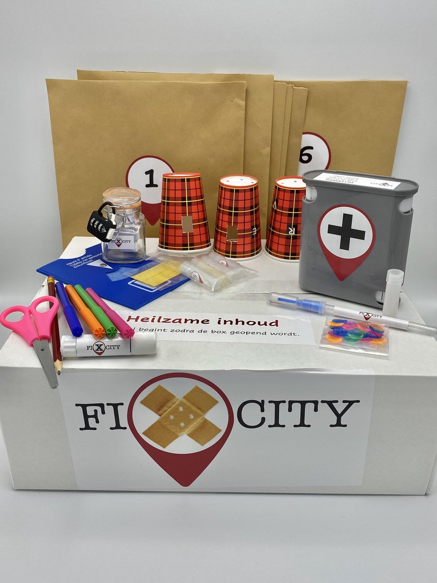 Escape room | Escape box | Gezelschapsspel | FiXcity | Ziekenhuis