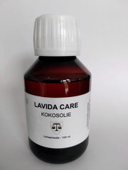 Kokosolie (gefractioneerd) - huidolie - 100 ml - voor een schrale