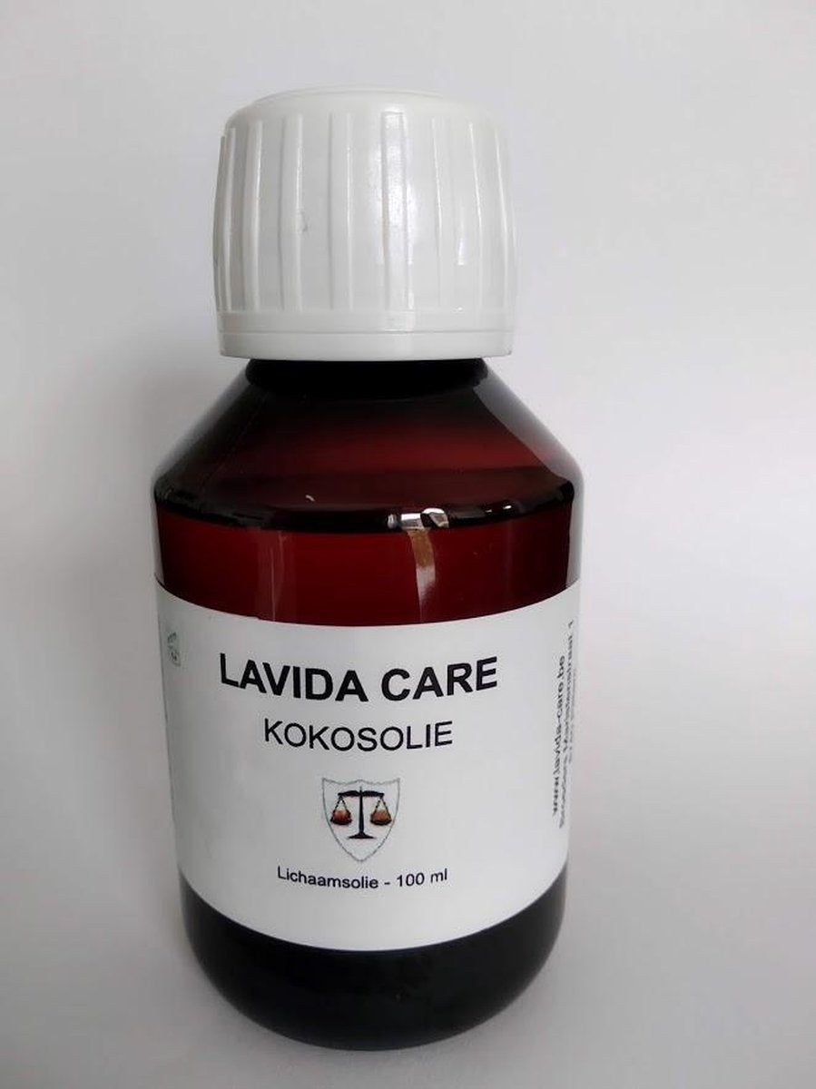 Kokosolie (gefractioneerd) - huidolie - 100 ml - voor een schrale