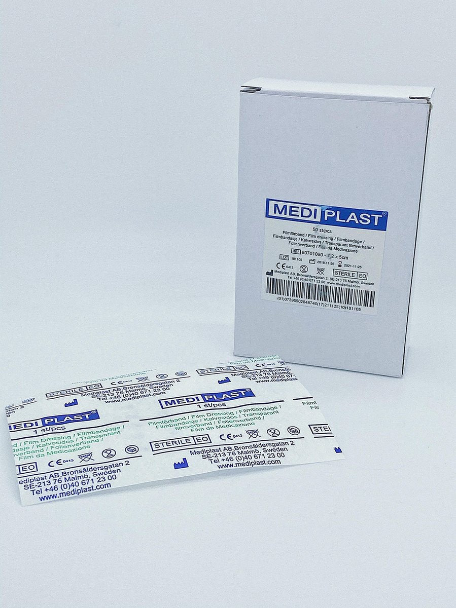 Mediplast Waterafstotend Filmverband 7