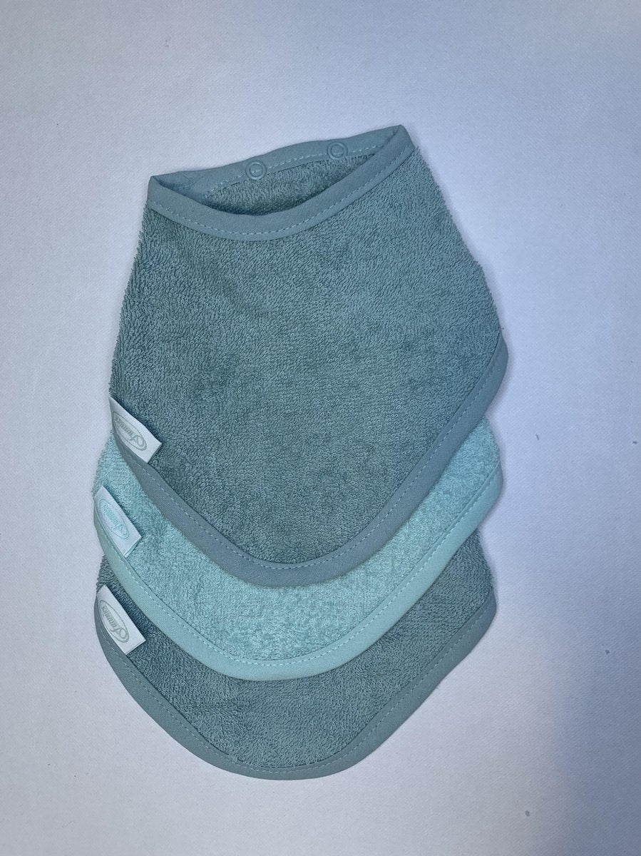 Funnies Bandana slab ( set van 3) stone green
