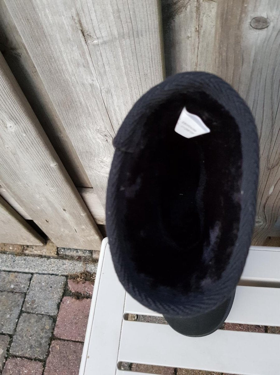 Davos HKM waterdicht en bontgevoerde (stal)schoen zwart maat 33