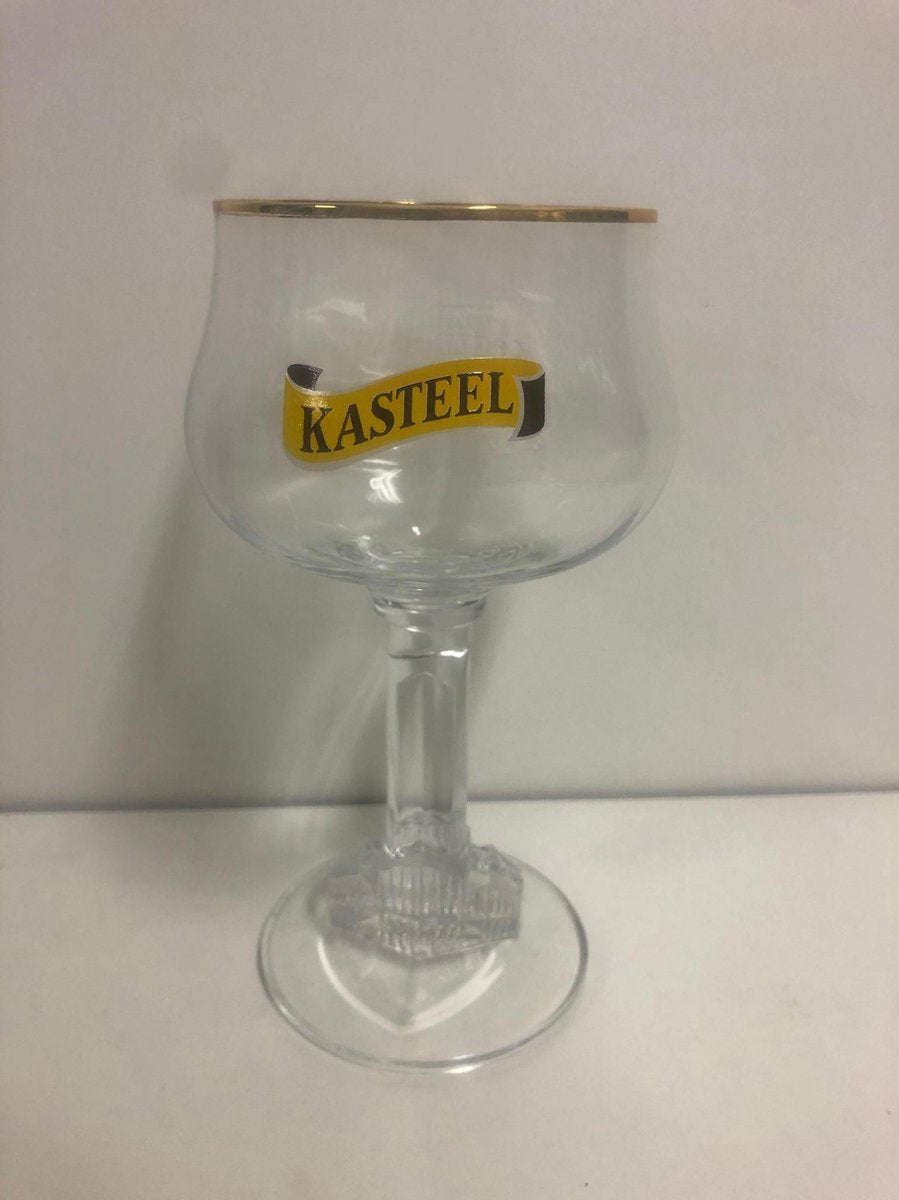 Kasteel Bier bierglas bokaal 6x25cl bierglazen bier glas glazen