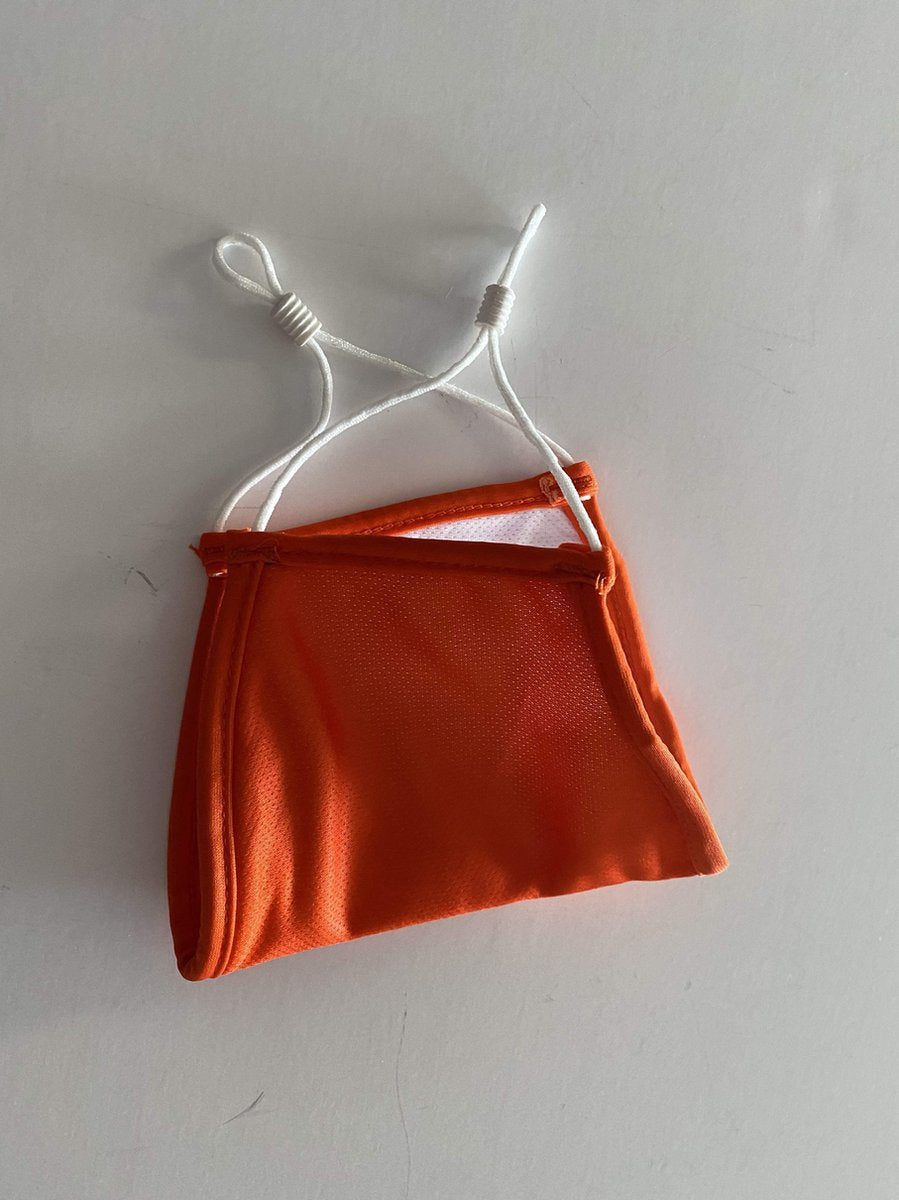Mondkapje Oranje