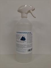 ECHTWATERDICHT.NL 1 LITER voor tenten. ECHT WATERDICHT is een zeer hoogwaardig impregneermiddel met perfecte waterafstotende werking