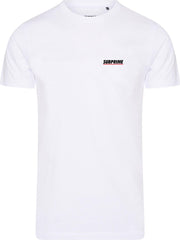 Subprime - Heren Tee SS Shirt Chest Logo White - Wit - Maat M