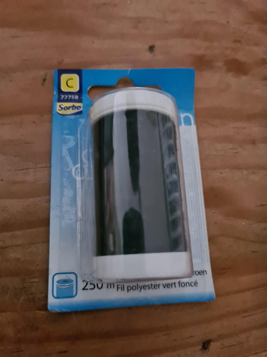 250m Polyestergaren Donkergroen Sorbo