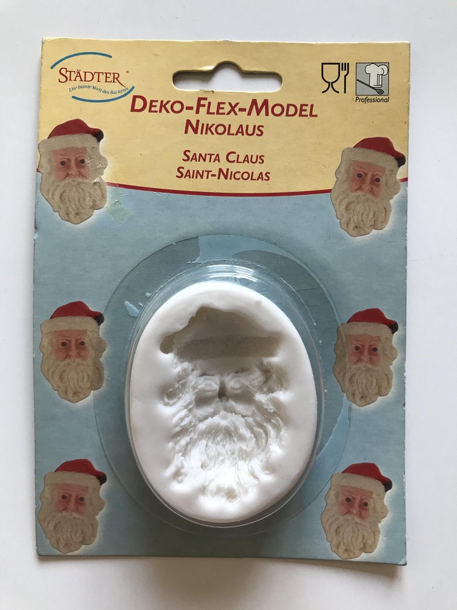 Städter siliconen mould kerstman