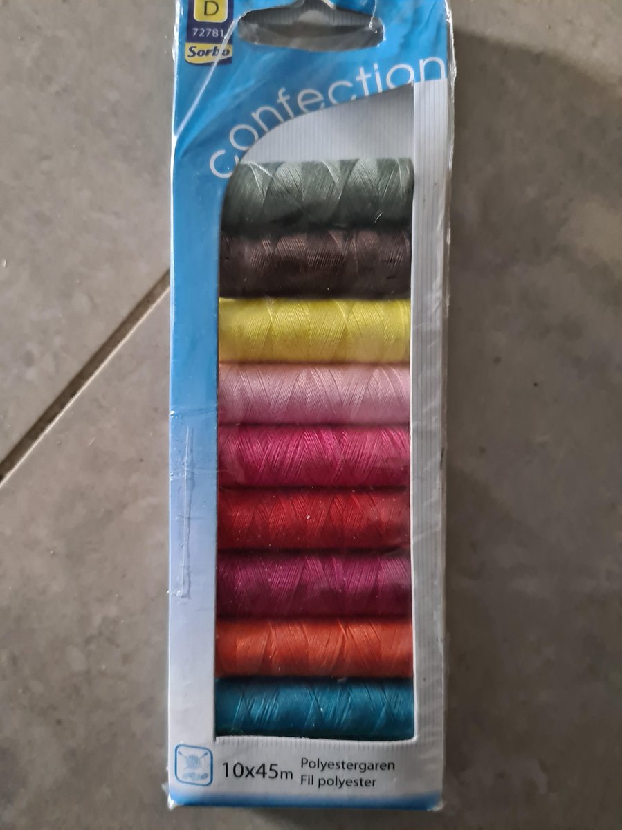 Sorbo Polyestergaren 10 x 45m
