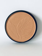 Sabrina Rudnik Cosmetics - Compact Poeder - donkere kleur - nummer 4 - 1 doosje in blisterverpakking met 11