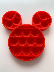 Pop Bubble - Pop it - fidget toy - Rood - Mickey mouse vorm - Speeltje - Nieuwe pop it - Tiktok