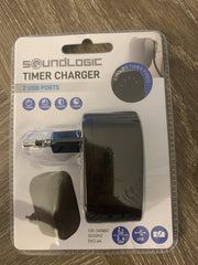 Soundlogic timer charger 2 usb ports