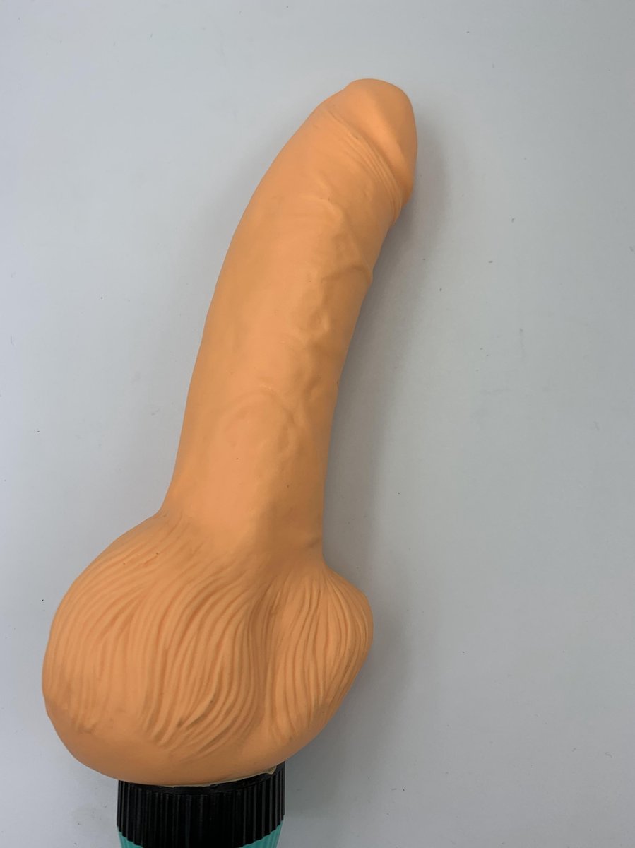 Hydas - Realistische Vibrator - 19 cm - Neutrale Verpakking - Beige - art 804 - Mega deal