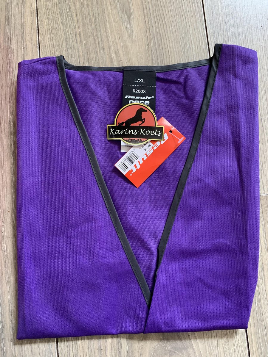 veiligheidshesje result paars purple maat S/M