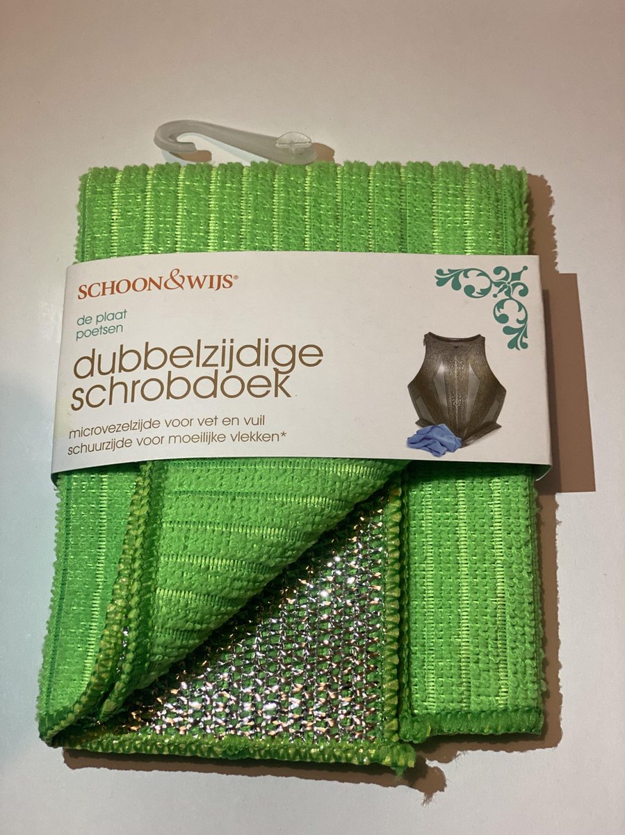 Dubbelzijdige schrobdoek