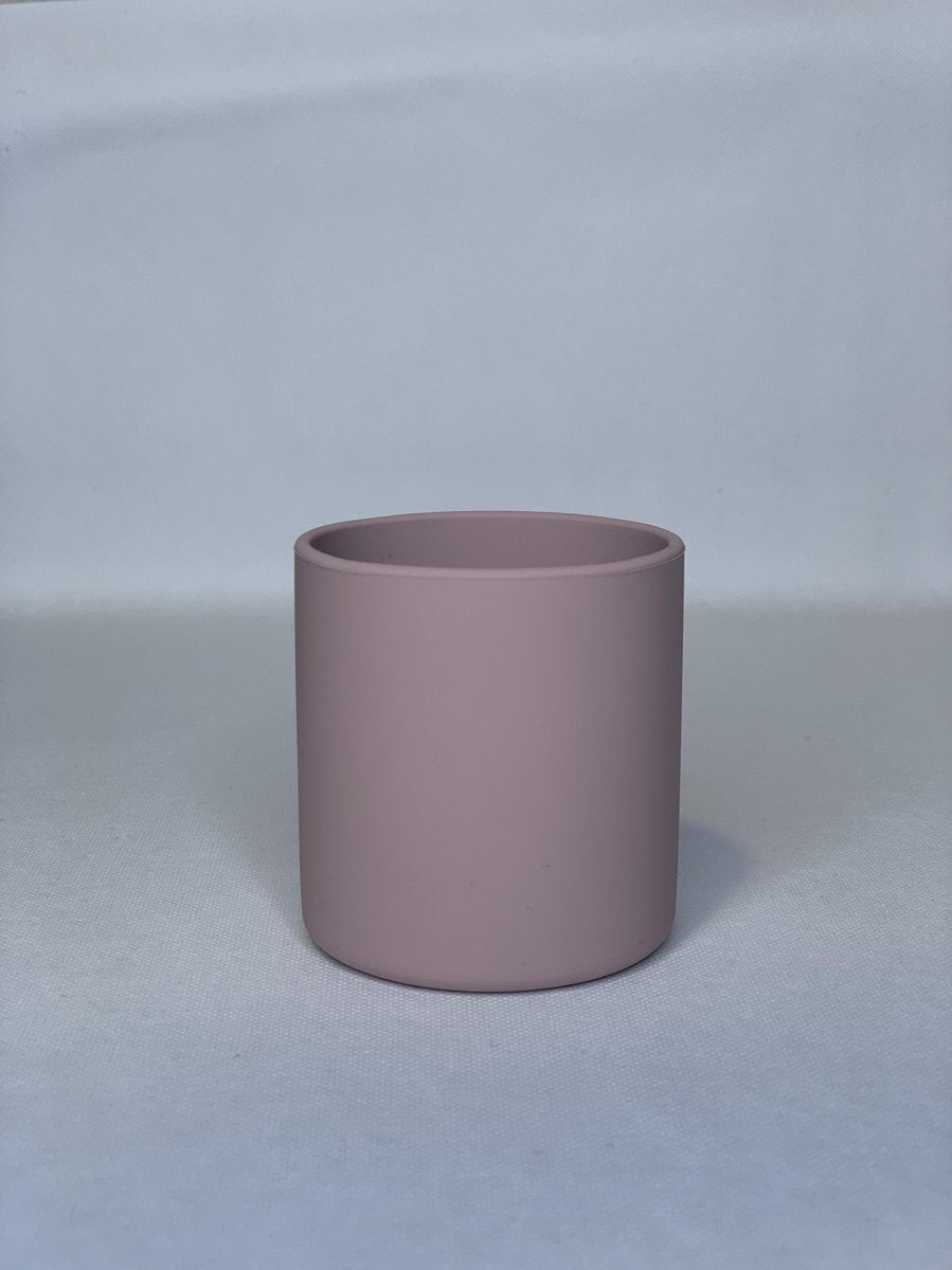 siliconen drinkbeker rose pink | drinkbeker voor baby's | drinkbeker voor kinderen | eten en drinken | drinkbeker