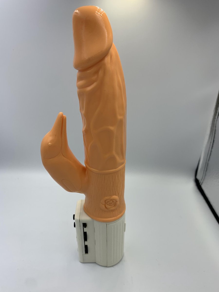 Prijsknaller - Hydas - Grote Tarzan - G spot en Klitoris Vibrator - Stevig en Multi speed - 24 cm - Neutrale verpakking - Ideaal om te geven of te ontvangen -art 962