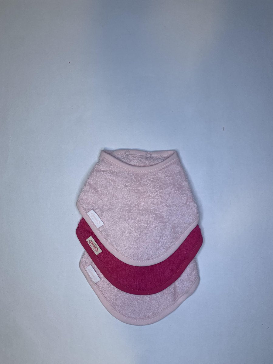 Funnies Bandana slab ( set van 3) blush