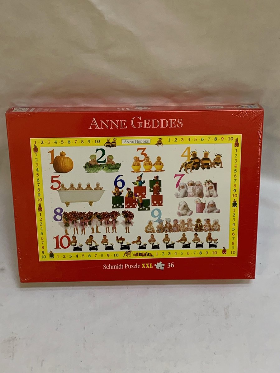 Ann Geddes - 1-10 baby's (Schmidt Puzzle XXL 36)