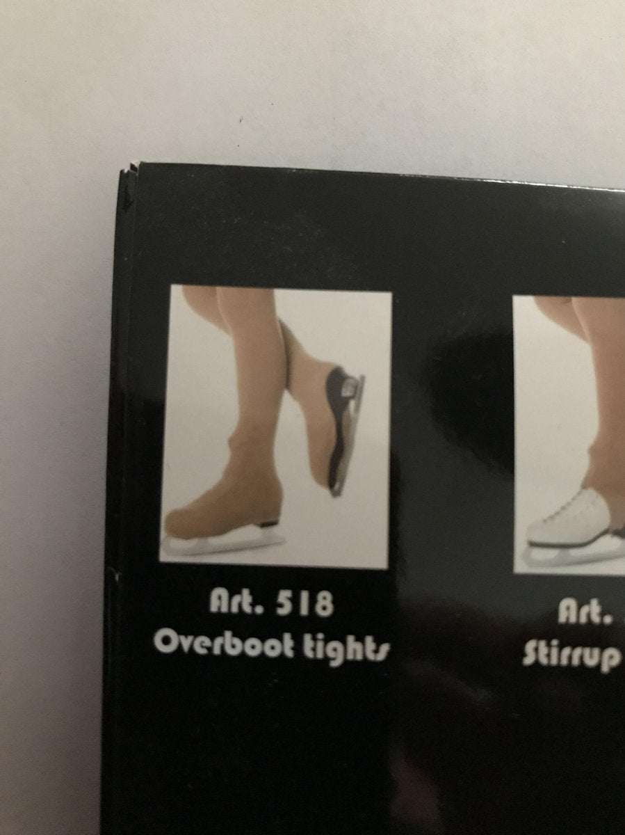 Primavera (rol-/schaats) panty Overboot Caramello 70 den. maat s