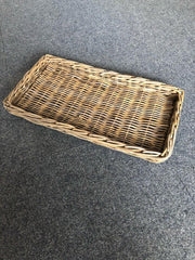 Dienblad in Grijs rotan