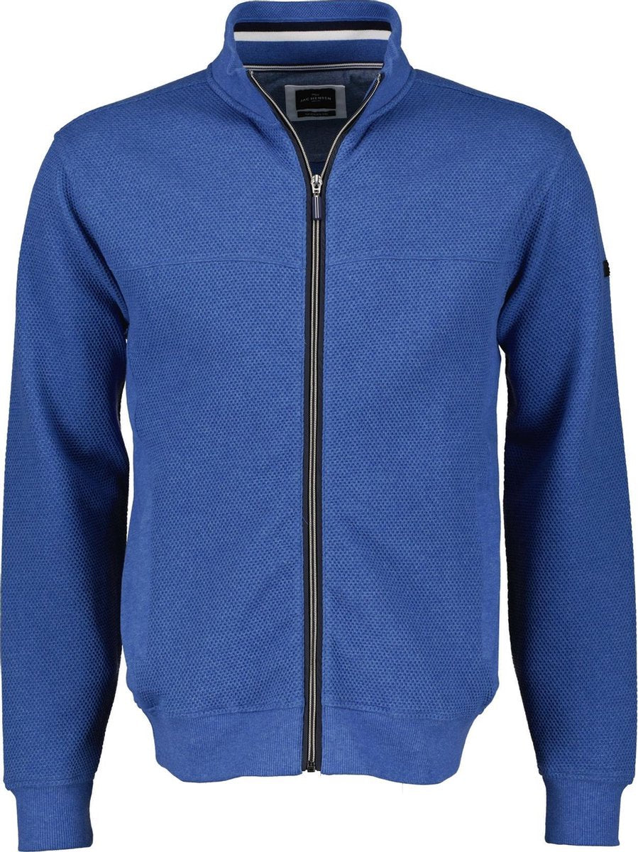 Jac Hensen Vest - Modern Fit - Blauw - 6XL Grote Maten