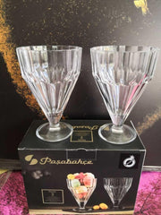 Pasabahce Pleats - Ijshouders - Set van 2 - 161 mm