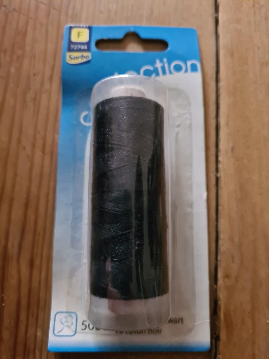 Sorbo 500m Katoengaren Zwart