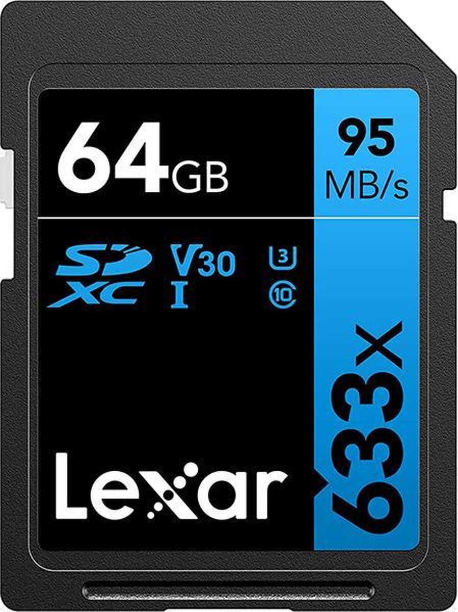 Lexar Professional SD kaart 64GB