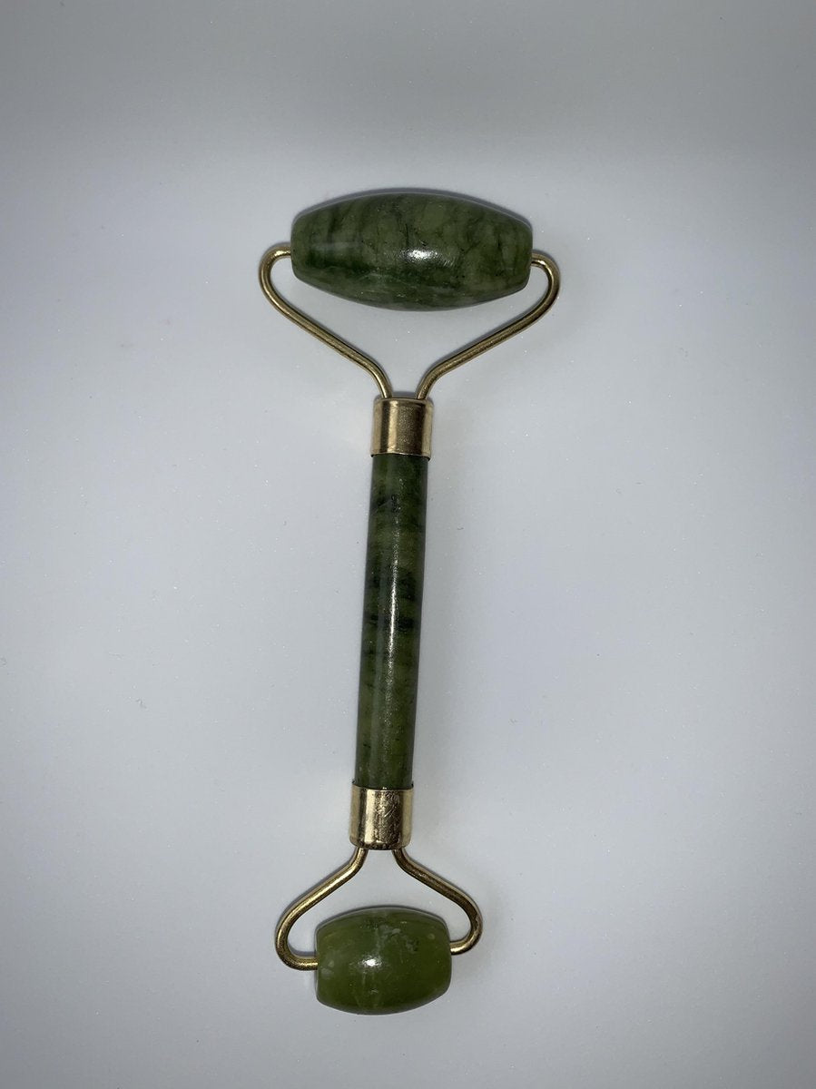 Jade Roller Gezichtsmassage Roller - groen