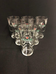 Heineken bierglas amsterdammertje vaasje Voerman 25cl Doos 6 bierglazen