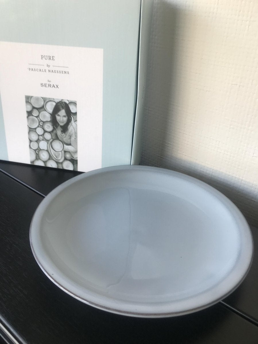 Serax Pure by PASCALE NAESSENS BORD BLAUW D 27.5 CM H 3 CM (4 stuks)