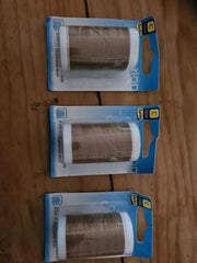3x 250m polyester garen Bruin Sorbo