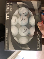 Gebruikte Titleist NXT ballen AAA kwaliteit