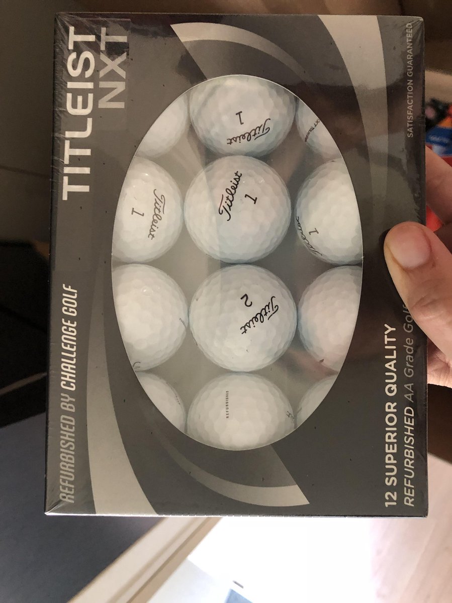 Gebruikte Titleist NXT ballen AAA kwaliteit