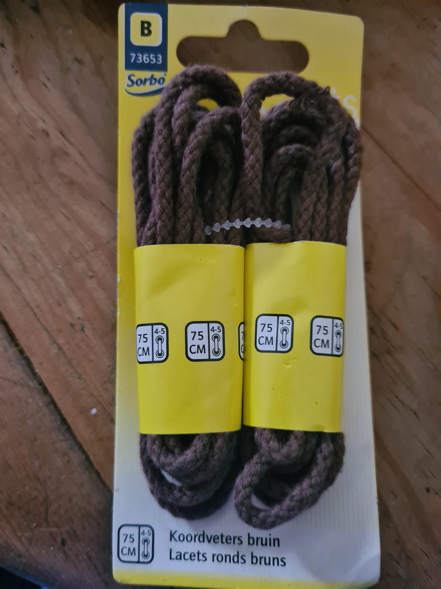Koordveters Bruin 75cm 4-5 Sorbo